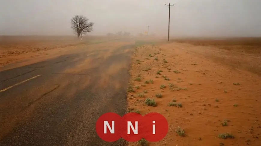 الرياح المحملة بالأتربة تقلل الرؤية الأفقية في شمال سيناء وأهم المدن الكبرى