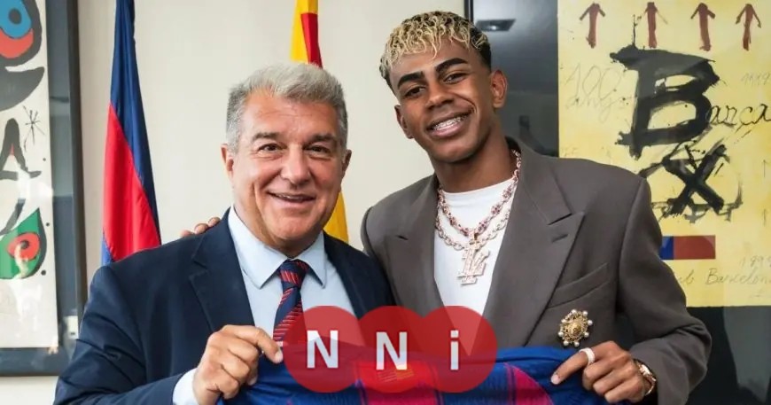 لامين يامال يدعم جوان لابورتا بقوة وصامويل إيتو ينضم إليه في دعم انتخابات برشلونة