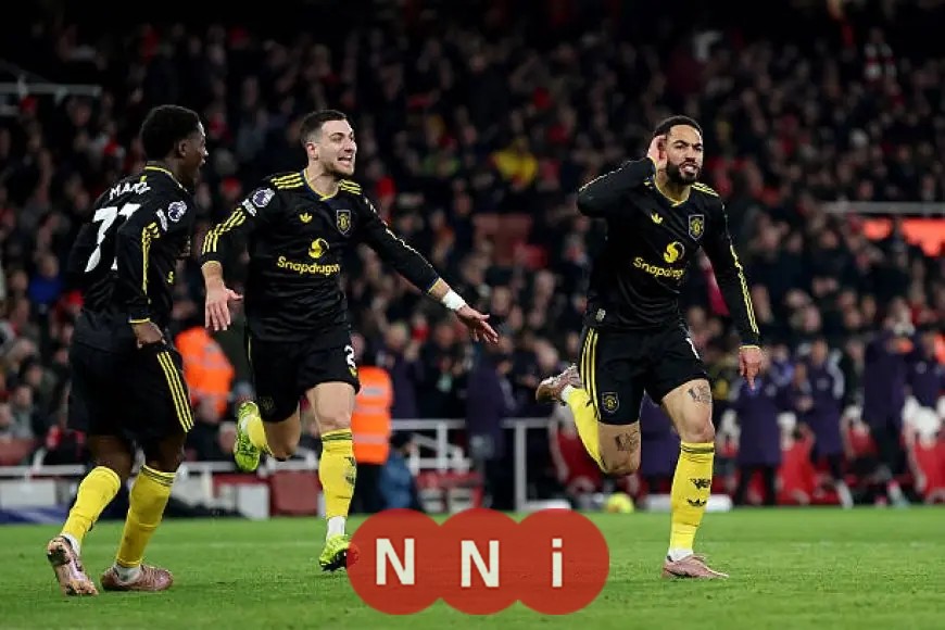 مانشستر يونايتد يسحق أستون فيلا بثلاثة أهداف ويعزز مكانته في المربع الذهبي في الدوري الإنجليزي الممتاز