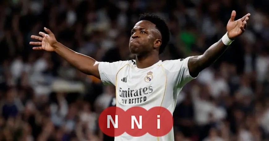 فينيسيوس يشيد بزملائه في ريال مدريد بعد الانتصار على أتلتيكو مدريد