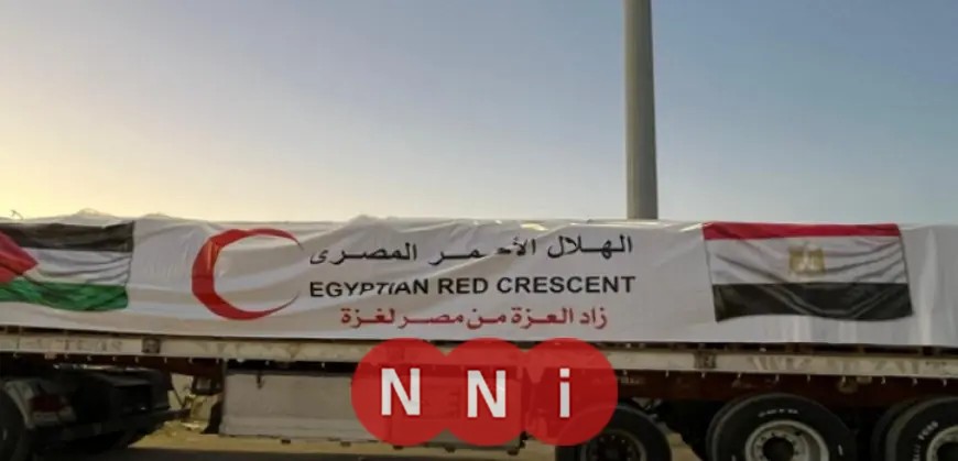 قافلة زاد العزة الـ 162 تصل إلى الفلسطينيين في غزة