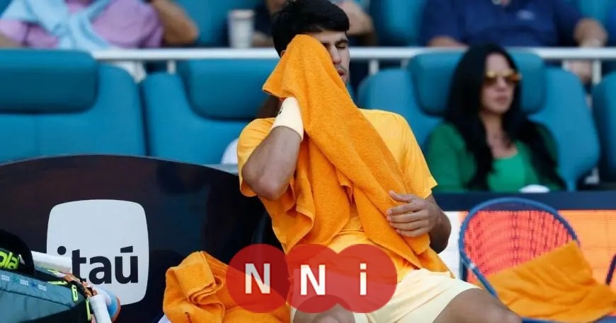 ألكاراز يغادر بطولة ميامي غاضباً: أريد الرجوع للمنزل