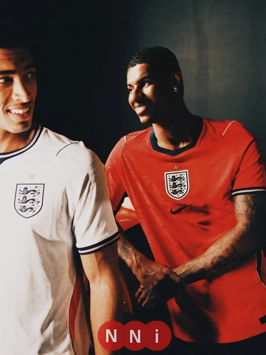 منتخب إنجلترا يزيح الستار عن قمصانه الجديدة لمونديال 2026