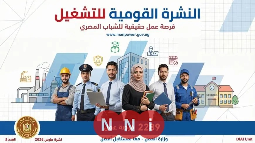 وزارة العمل تعلن عن فرص تعيين في 34 شركة عبر 9 محافظات التفاصيل هنا