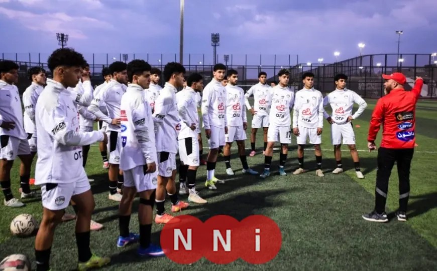 انطلاق معسكر منتخب الشباب بحماس في مران مثير ومحاضرة فنية