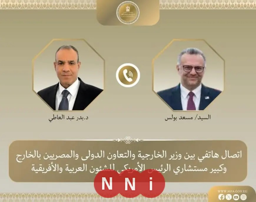 وزير الخارجية يشدد على أهمية خفض التصعيد وتجنب الفوضى في المنطقة لتحقيق الاستقرار