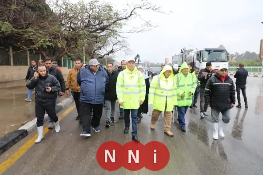 محافظ القاهرة يقوم بجولة لمتابعة شفط مياه الأمطار ويعلن رفع الاستعدادات للدرجة القصوى