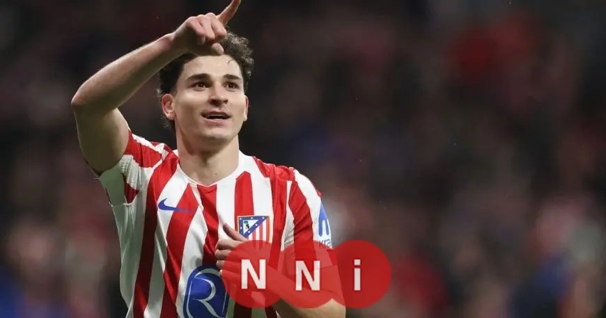 هل تفتح أتلتيكو مدريد الباب أمام انتقال النجم خوليان ألفاريز إلى برشلونة؟