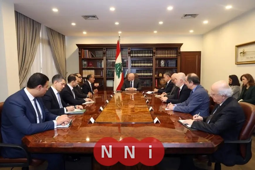 وزير الخارجية يعزز دعم مصر للبنان خلال لقائه مع الرئيس اللبناني