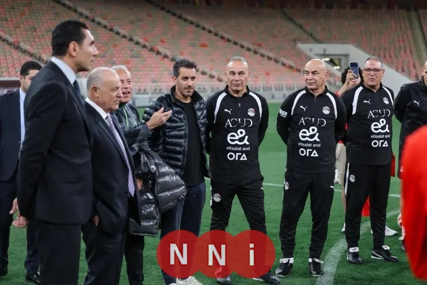 منتخب مصر ينهي تدريباته استعداداً لمواجهة السعودية غداً ووزير الرياضة يلتقي باللاعبين لتعزيز الروح المعنوية
