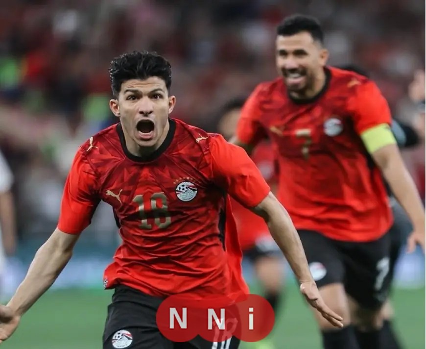 مصر ضد السعودية الفراعنة يتألقون بثلاثة أهداف رائعة في الشوط الأول