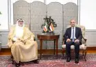 لقاء وزير الخارجية بنظيره الكويتي لبحث آخر تطورات الأوضاع في المنطقة