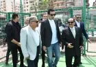 وزير الرياضة ومحافظ الدقهلية يزوران مركز شباب قولنجيل ويفتتحان ملعبًا قانونيًا حديثًا فيه