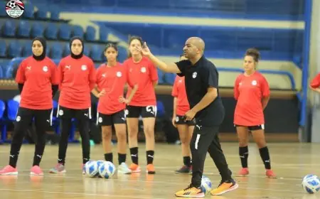 منتخب الصالات يكثف تدريباته لمواجهة الجزائر في مباراة ودية