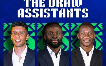 فيستون ماييلي يساهم في سحب قرعة كأس أمم أفريقيا للناشئين في المغرب