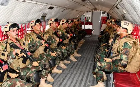 بدء فعاليات التدريب المشترك بين مصر وباكستان رعد 2