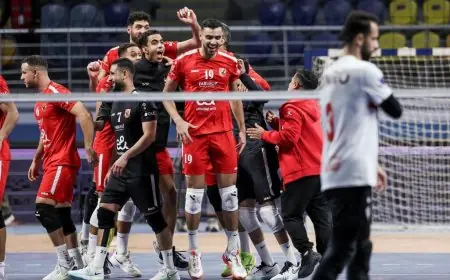 مواجهة نارية اليوم بين رجال طائرة الأهلي والجزيرة في نصف نهائي كأس مصر