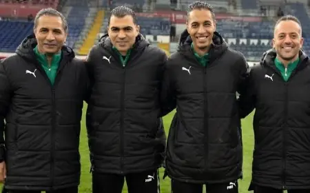 إنجاز مذهل ولأول مرة في التاريخ طاقم حكام مصري في كأس العالم