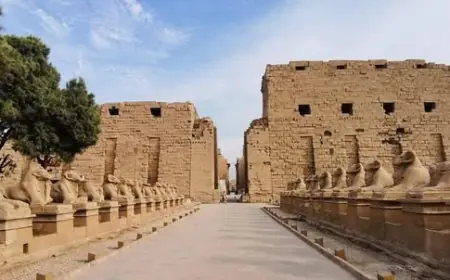 انطلاق أعمال ترميم وتطوير معابد الأقصر والكرنك في البر الشرقي لتحسين السياحة الثقافية