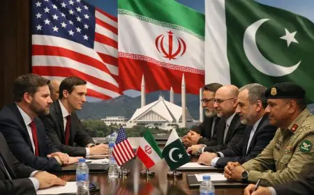 إيران وأمريكا وباكستان تجتمع في إسلام آباد لمفاوضات مباشرة لإنهاء الحرب
