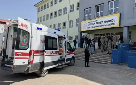 هجوم مسلح يثير الذعر في مدرسة بمحافظة كهرمان مرعش جنوب شرق تركيا