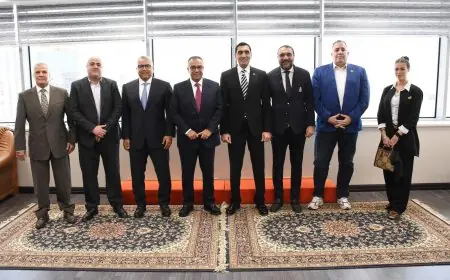 وزير الشباب والرياضة يستقبل اتحاد السلة ويثني على استراتيجية تطوير اللعبة