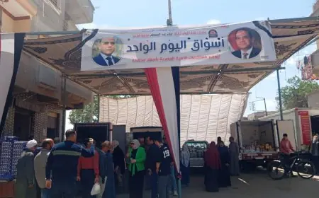 محافظ الغربية يتفقد أسواق اليوم الواحد بتخفيضات تصل إلى 30 بالمئة لتحقيق أفضل الصفقات
