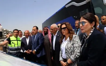 رئيس الوزراء يراقب تقدم مشروع خط سكة الحديد بين بئر العبد والعريش ورأس النقب لتعزيز البنية التحتية