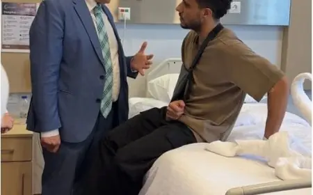 جراحة ناجحة في الترقوة لمصطفى فتحي وبرنامج تأهيلي لتسريع عودته قريبا