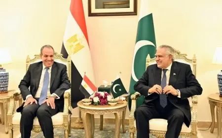 وزير الخارجية يناقش تطورات المفاوضات الأمريكية الإيرانية مع نظيره الباكستاني