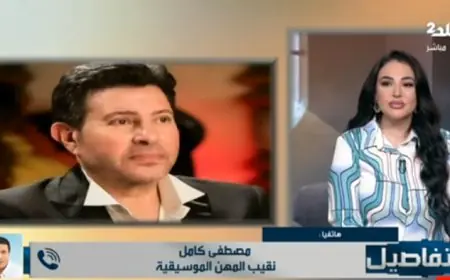 تطورات جديدة في حالة هاني شاكر الصحية مصطفى كامل يطلب الدعاء له بالشفاء