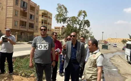 متابعة وزيرة الإسكان لأعمال تطوير ورفع كفاءة الطرق في المدن الجديدة