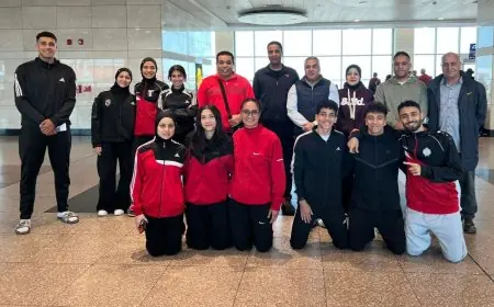 منتخب الكاراتيه يستعد للمغامرة في إسبانيا في الدوري العالمي