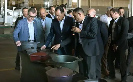 رئيس الوزراء يفتتح مصنع نيو سيفلون لمنتجات الألومنيوم وأدوات الطهي باستثمارات تقدر بـ2.5 مليون دولار