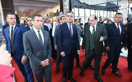 وزير التموين يفتتح معرض سيراميكا ماركت وهوميكس في دورته الـ18 المبهرة