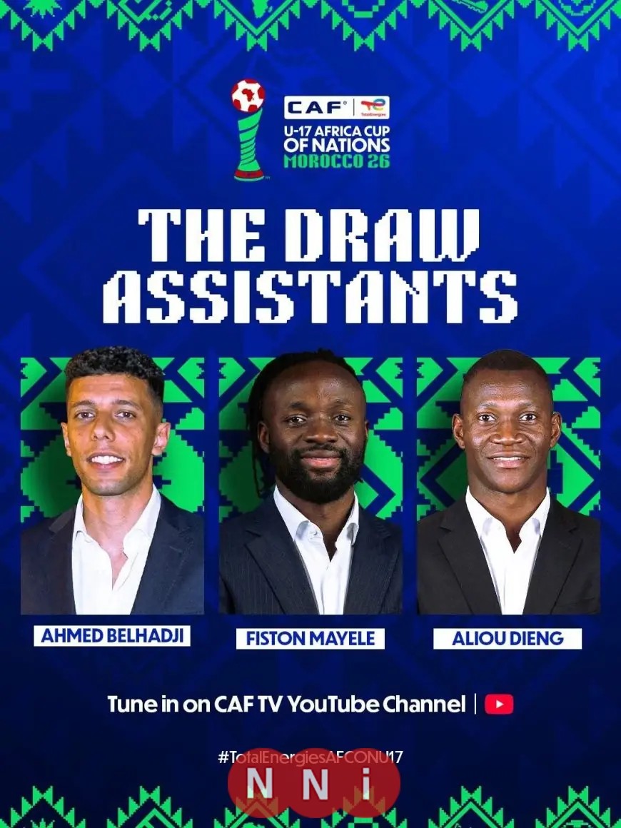 فيستون ماييلي يساهم في سحب قرعة كأس أمم أفريقيا للناشئين في المغرب