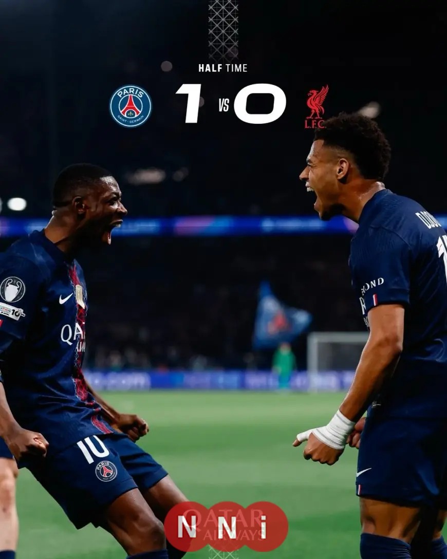 باريس سان جيرمان ينتصر على ليفربول في غياب محمد صلاح بثنائية في دوري الأبطال