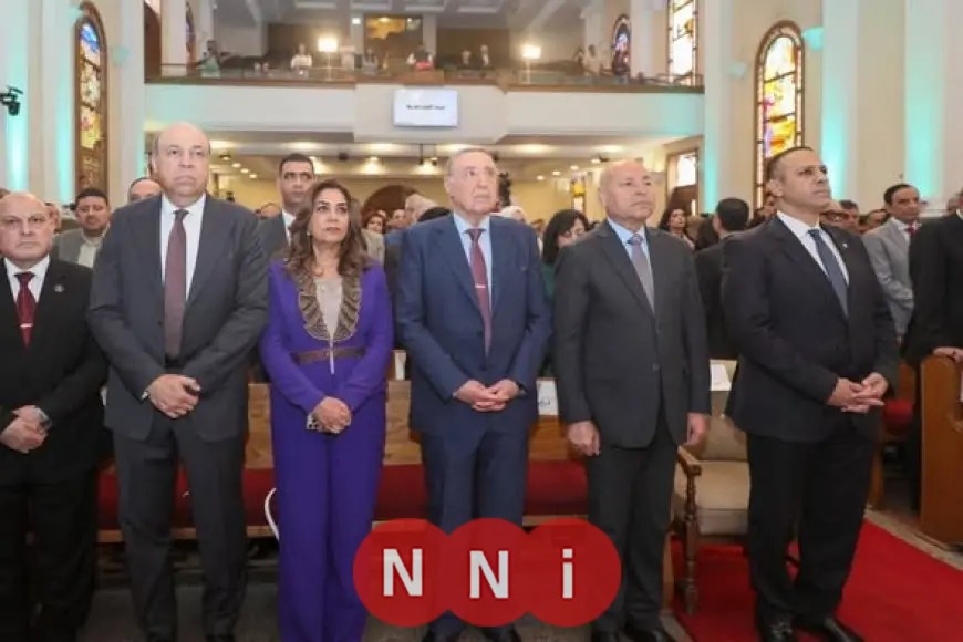 مشاركة وزيرة التنمية المحلية والبيئة في احتفالية عيد القيامة المجيد للطائفة الإنجيلية