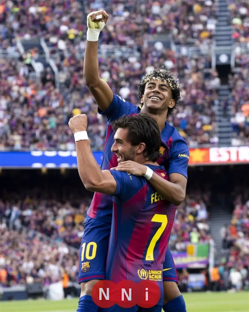 برشلونة يقهر إسبانيول برباعية ويتصدر الدوري الإسباني بقوة