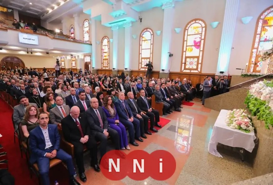 قيادات الدولة تشارك في احتفال عيد القيامة المجيد برئاسة رئيس الطائفة الإنجيلية