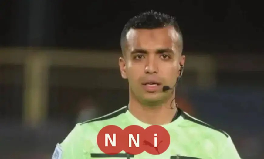 إصابة تحكيمية مؤلمة مصطفى الشهدي يعاني من قطع في الرباط الصليبي