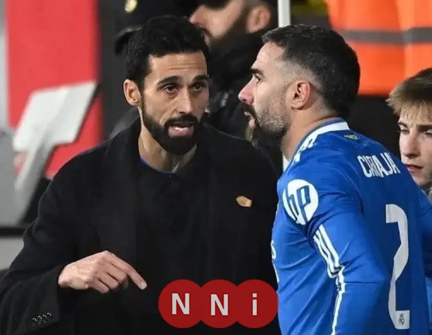 تصاعد التوتر في ريال مدريد بسبب كارفاخال وموقف أربيلوا الحرج