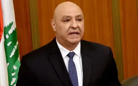 الرئيس اللبناني يؤكد ضرورة التزام إسرائيل باتفاق وقف العمليات العسكرية