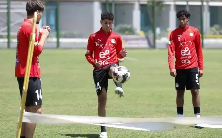 منتخب مصر للناشئين يستعد بقوة لكأس أمم أفريقيا ويواصل تدريباته المتميزة