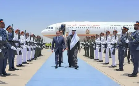السيسي يؤكد لبن زايد دعم مصر الثابت للإمارات