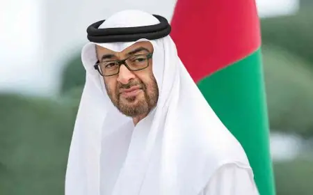 بن زايد يحتفل بمرور 50 عامًا على توحيد القوات المسلحة الإماراتية وسطر تاريخًا وطنيًا مميزًا ضد الاعتداءات الإيرانية