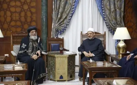قداسة البابا تواضروس يهنيء شيخ الأزهر هاتفيًا بمناسبة قرب عيد الأضحى المبارك