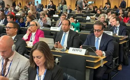 وزير الصحة يسلط الضوء على قيادة مصر في القطاع الصحي خلال جمعية الصحة العالمية ويؤكد التزامها بتعزيز النظام الصحي الدولي