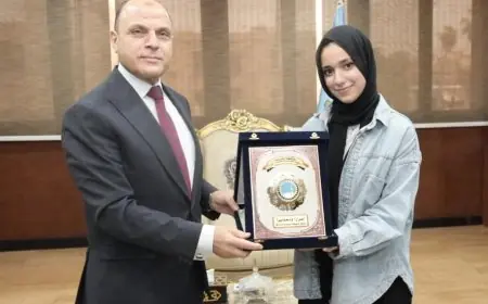سلمى أشرف تحصد المركز الثاني عالميًا في الروبوتات وتحصل على منحة لدراسة الهندسة
