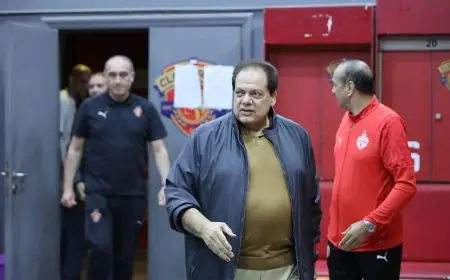 محمد أبو العينين يحفز لاعبي سيراميكا كليوباترا برسالة قوية قبل مباراة الزمالك المرتقبة